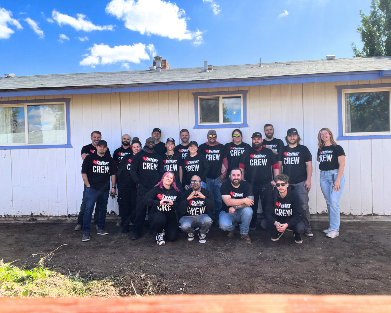 Our team at the Feel the Love event in 2025