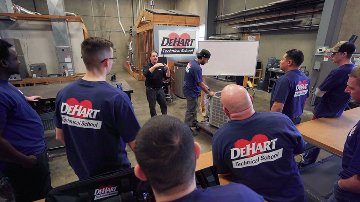 Dehart Technical School Classroom