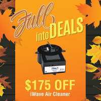 $175 OFF the iWave Residential Air Cleaner