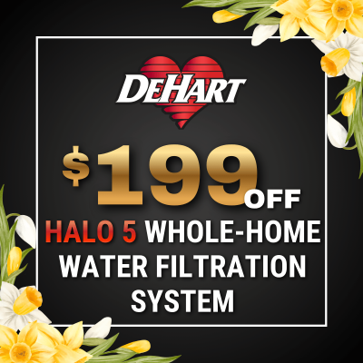 $199 OFF the HALO 5 Whole-Home Water Filtration System