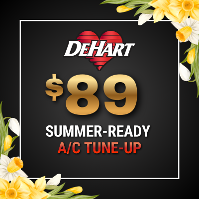 $89 Summer-Ready A/C Tune-Up, DeHart Plumbing, Heating, and Air Inc.