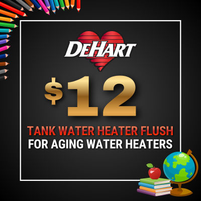 $12 Flush for Aging Tank Water Heaters