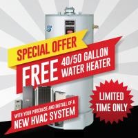 FREE 40/50 Gallon Water Heater