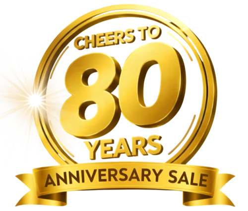Cheers to 80 Years Sale
