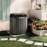 TraneCondensorBackYard